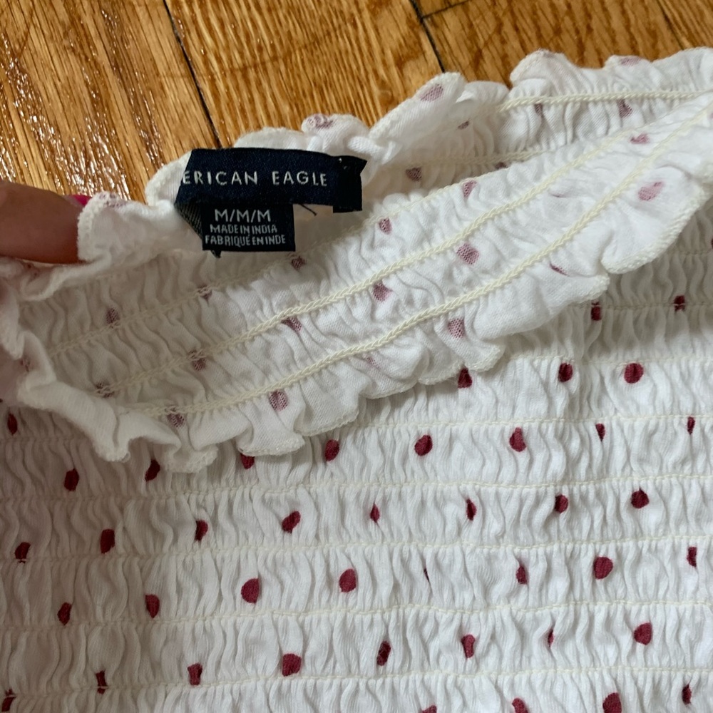 American Eagle Lace up tube top - Picture 2 of 2